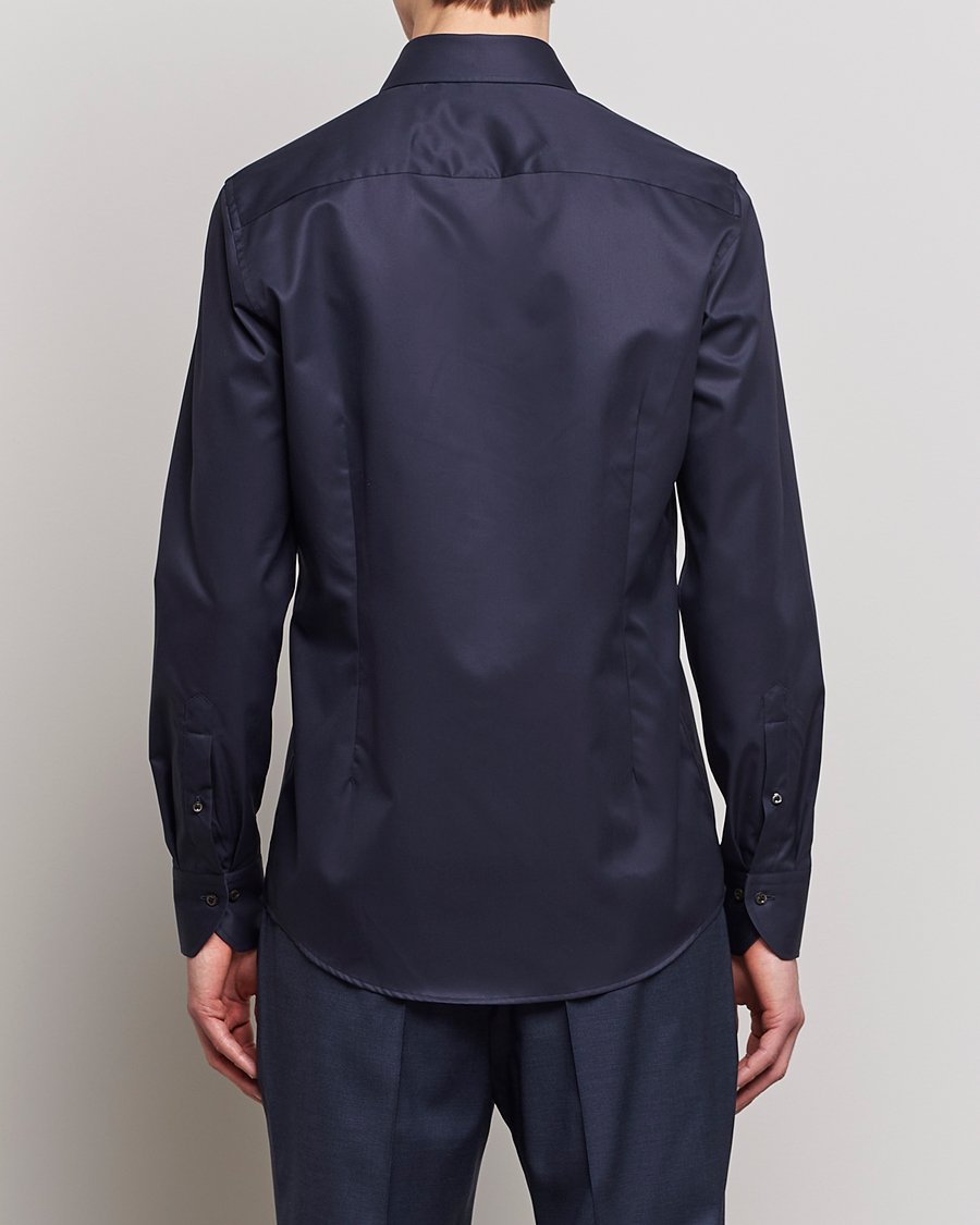 Stenströms Slimline Extreme Cut Away Shirt Navy