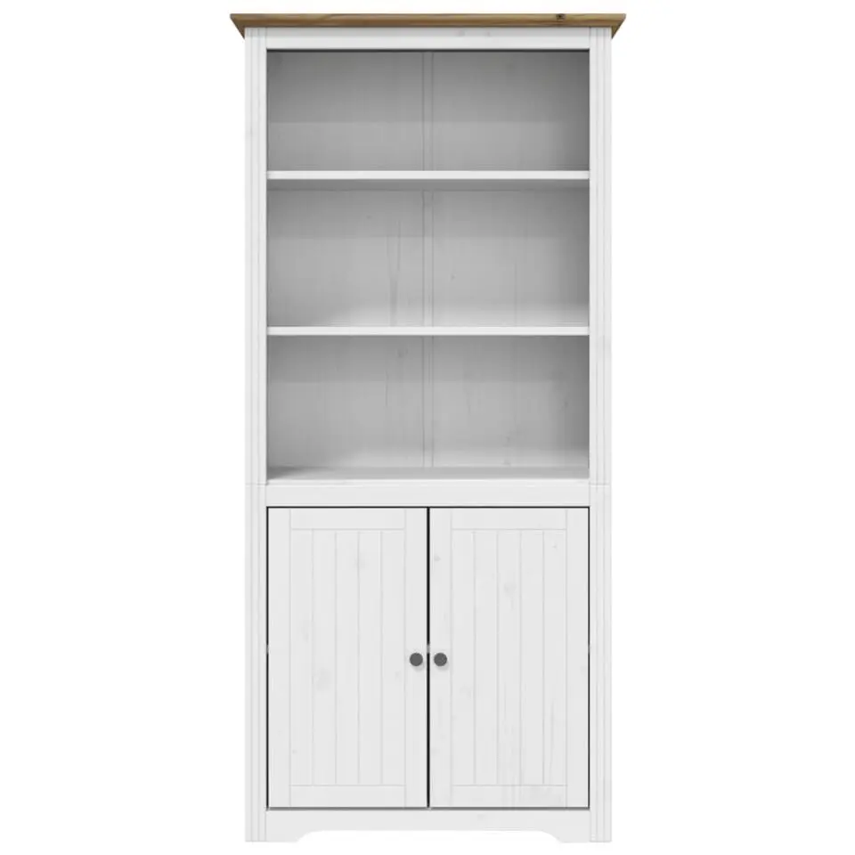 vidaXL - Boekenkast - Bruin - Grenenhout