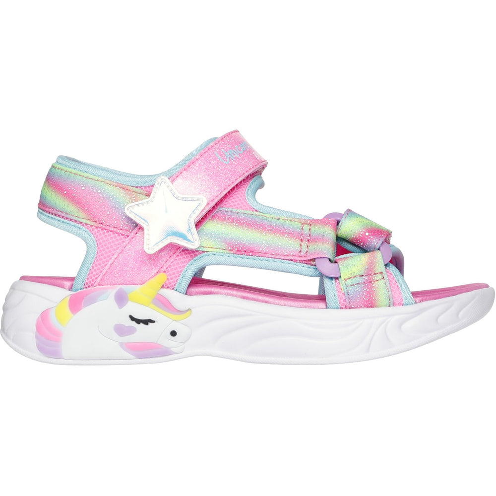 Køb Skechers Pink Unicorn Dreams Sandal