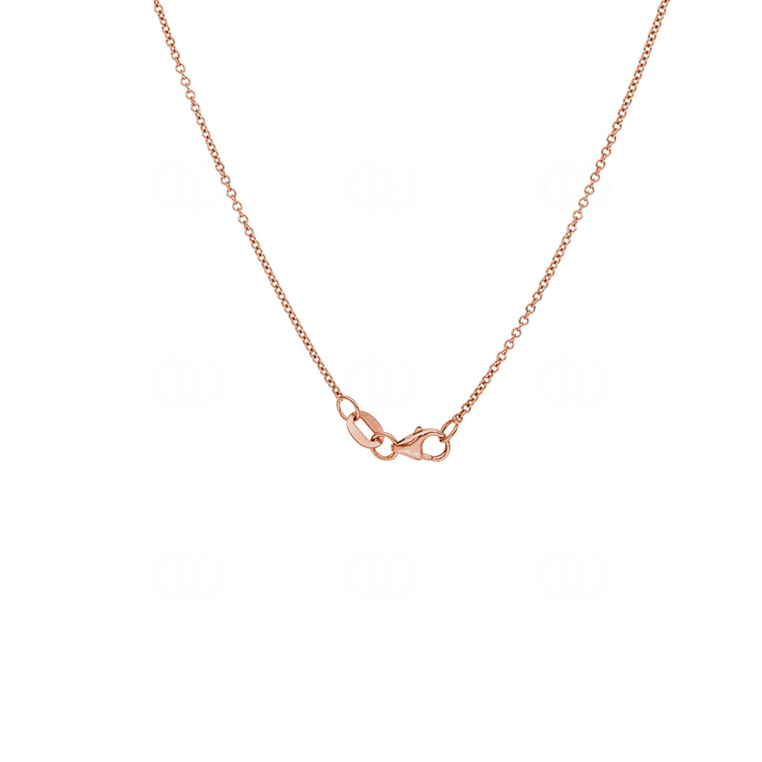 Rundankerkette 750/18 K Rotgold 1.3mm