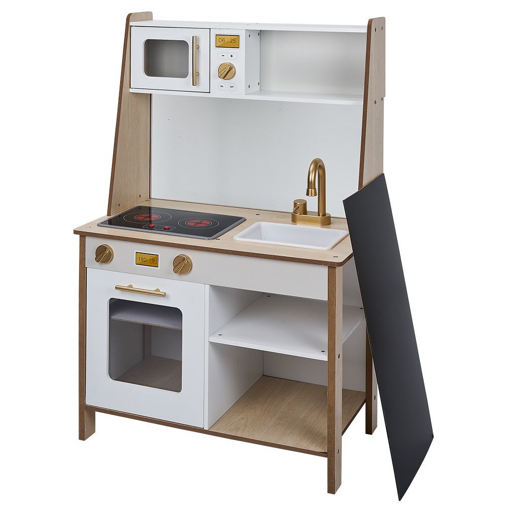 Cuisine / Stand de glace en bois 2 en 1