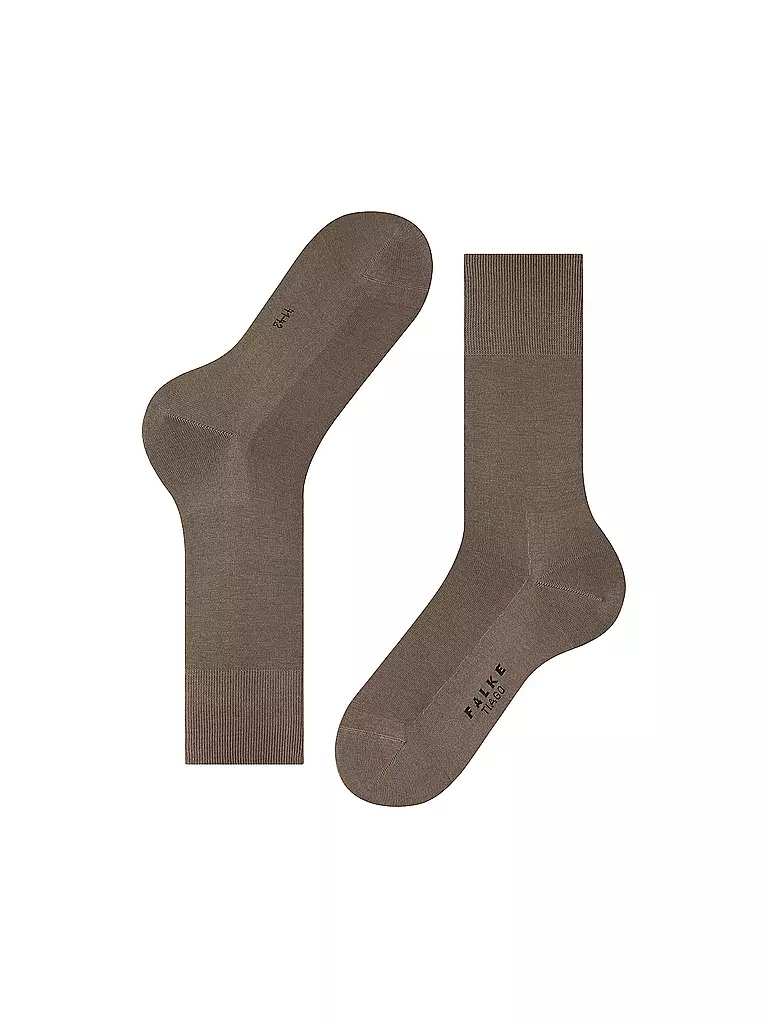 FALKE Socken TIAGO vulcano braun