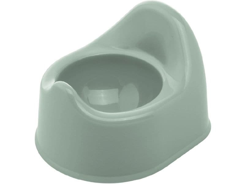 Rotho Babydesign Töpfchen AVA Sage Green Ergonomisch geformtes Töpfchen mit hoher Rückenlehne