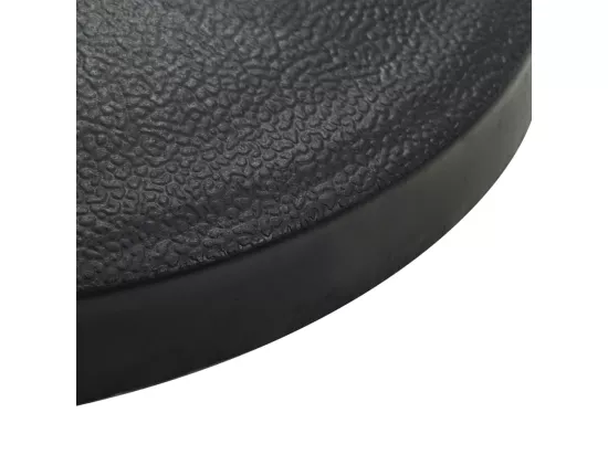 Socle rond de parasol Polyrésine 10 kg Noir