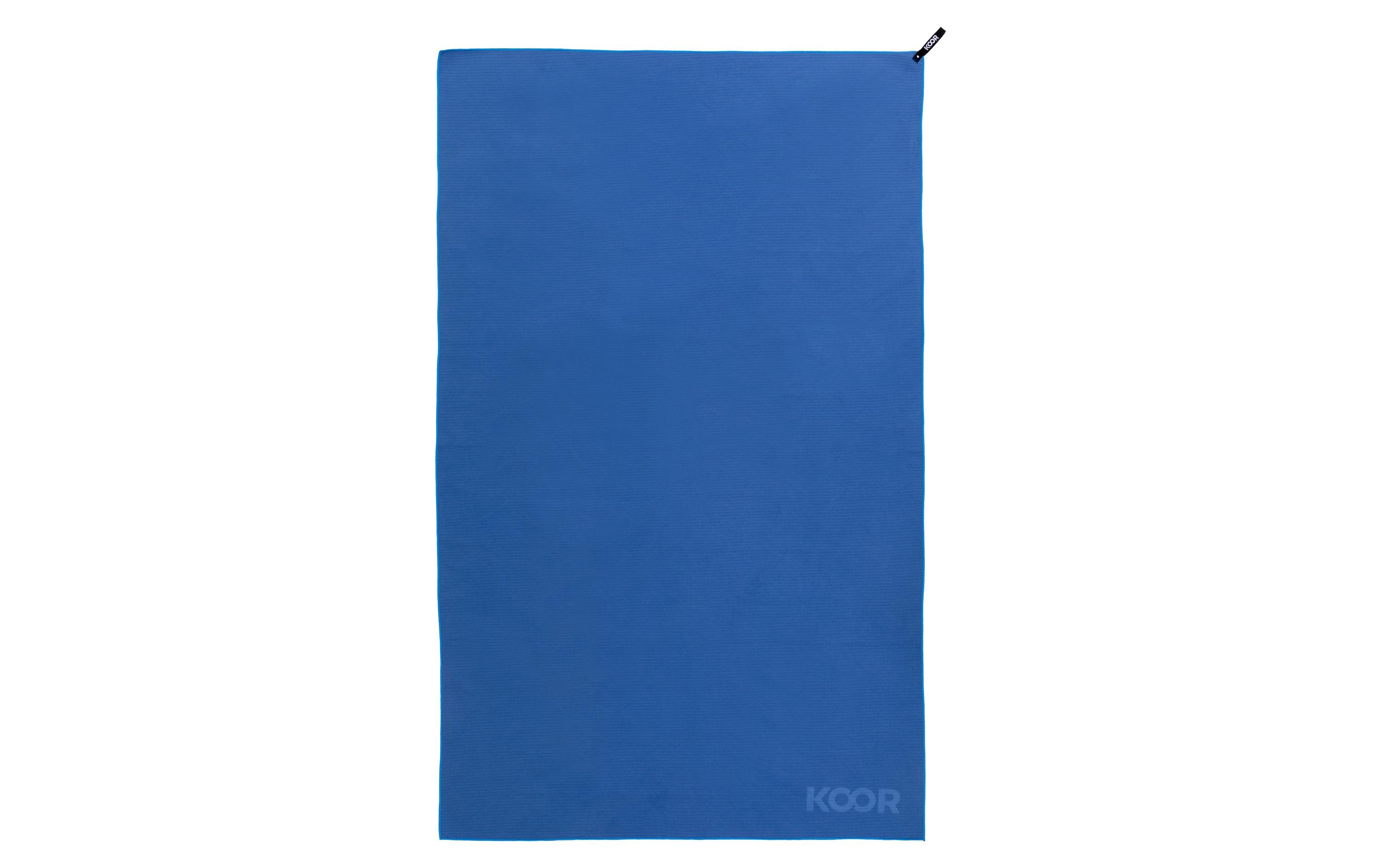 Handtuch Silva Onda Blu M 55 x 90 cmOutdoor-Badetuch mit Silber-Ionen Veredelung
