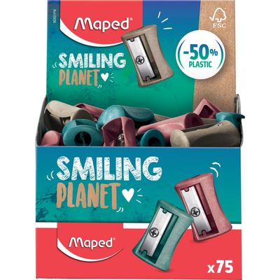 Maped Smiling Planet - Taille-crayons Vivo - 1 trou - bois