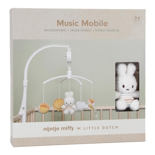 Mobile Musical Miffy Vintage Sunny - LITTLE DUTCH