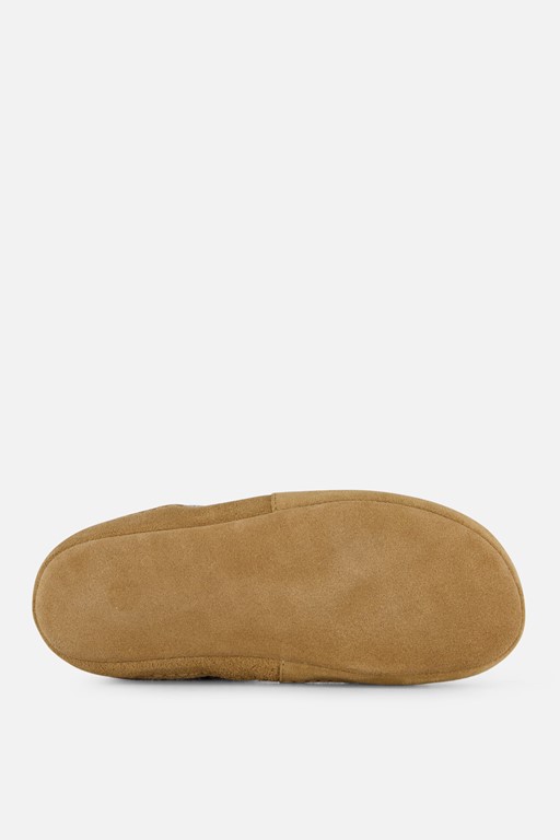 Bergstein Cozy Lux Pantoffels beige Textiel