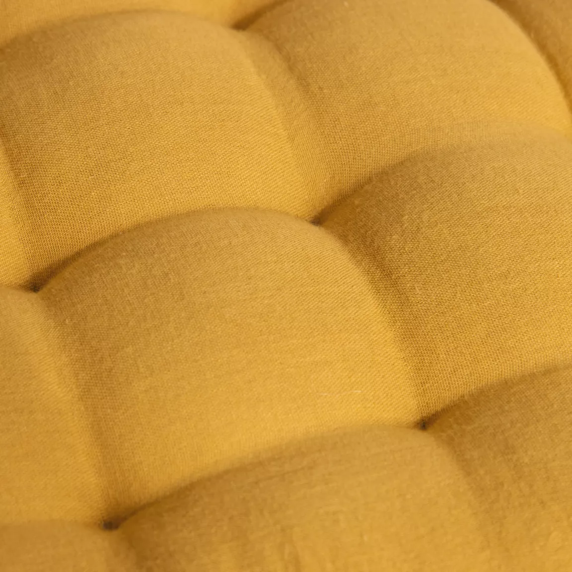 Matelas de sol gaze de coton (60 x 120 cm) Gaïa Jaune safran