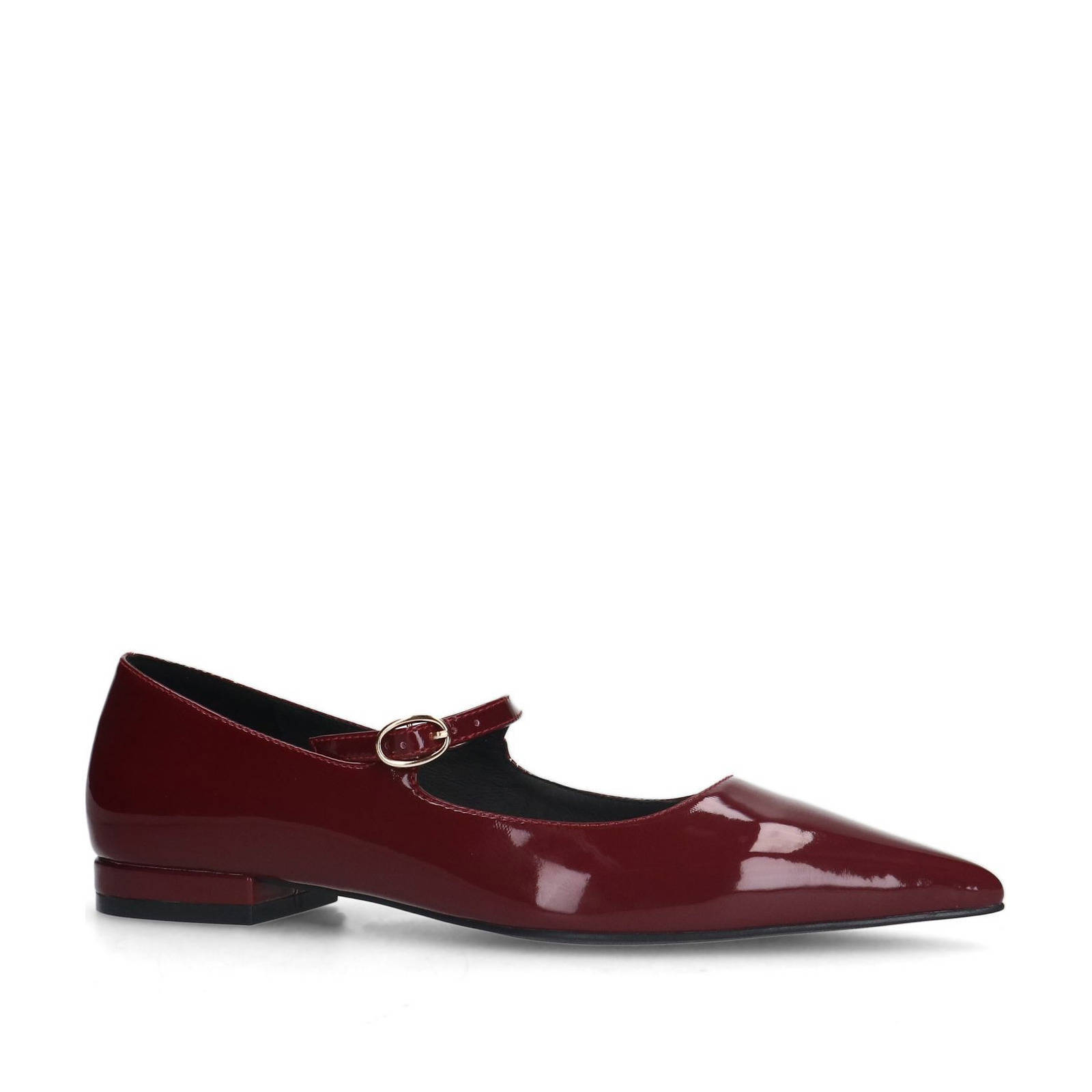 Sacha lak loafers bordeauxrood