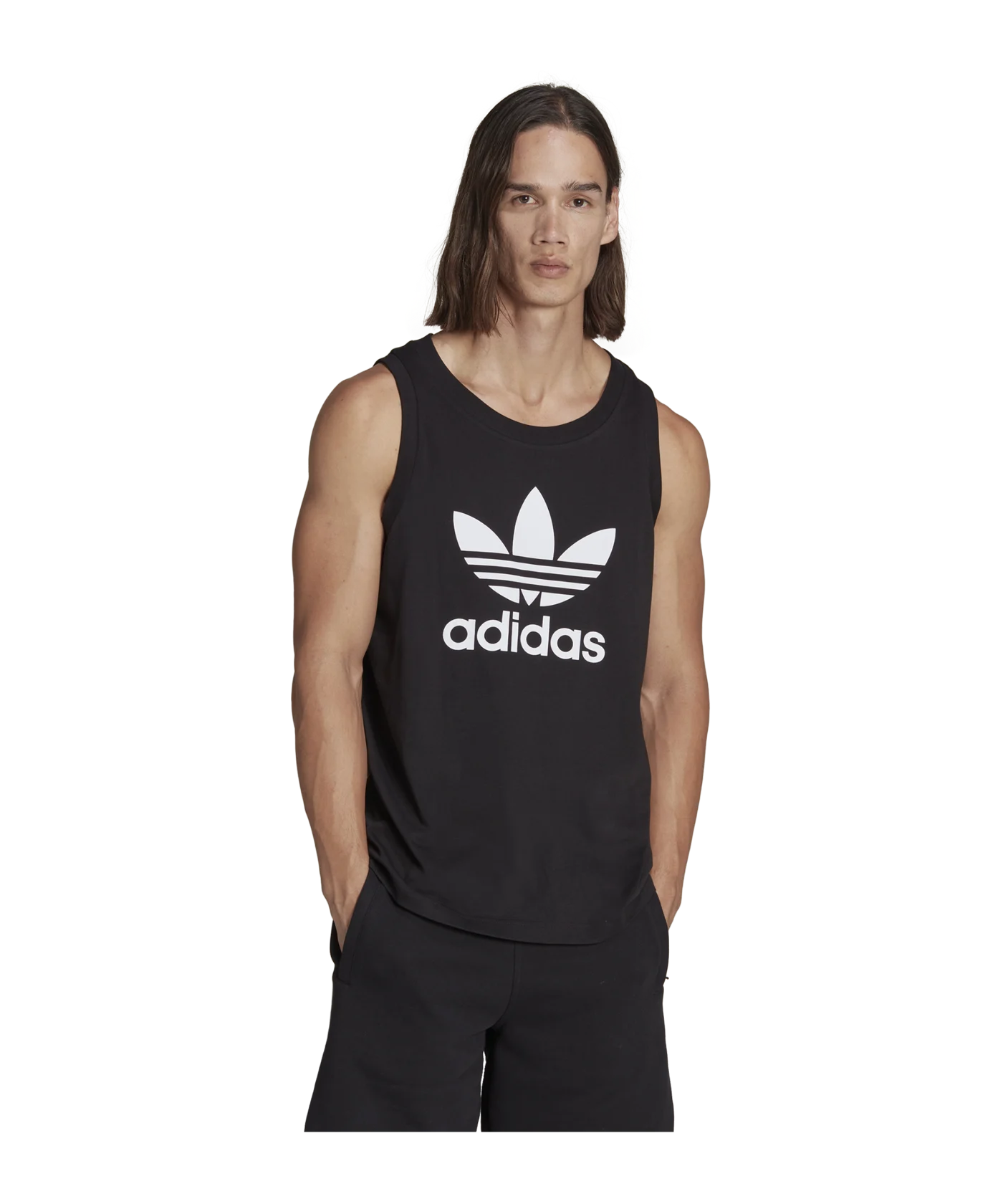 adidas Originals Adicolor Classics Trefoil Tank Top Black