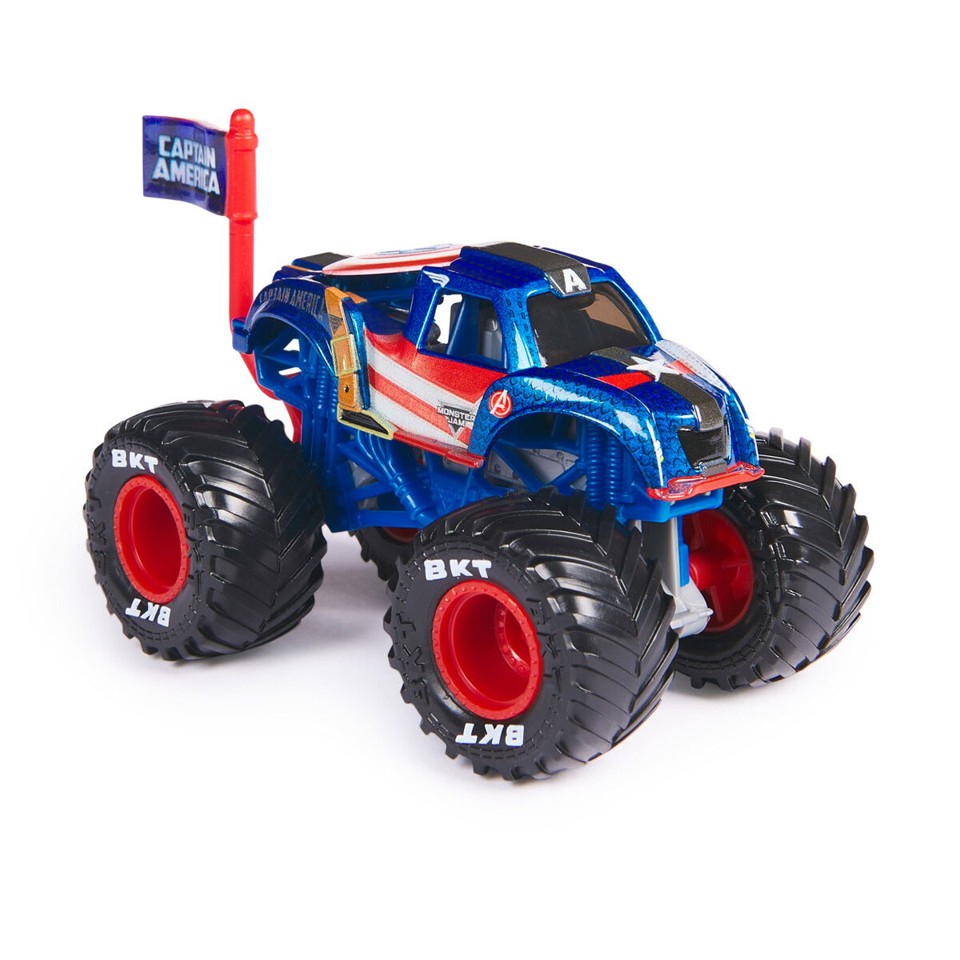 Monster Jam 1:64 Marvel Captain America
