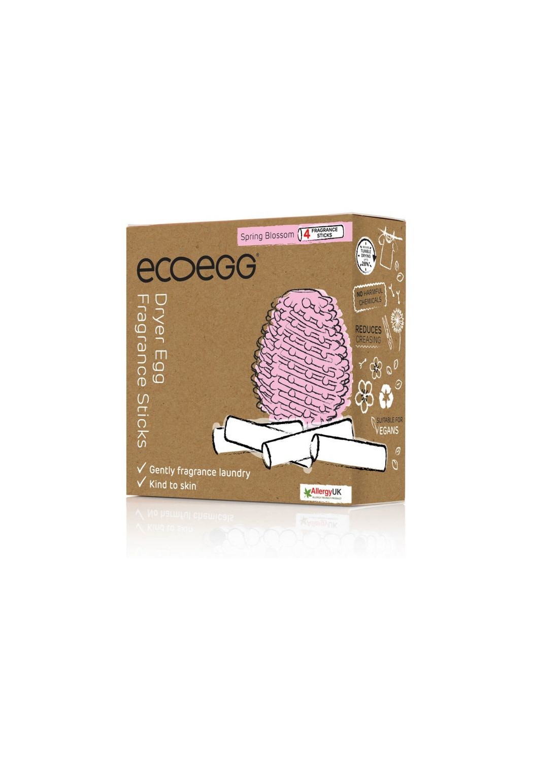 EcoEgg Trockner-Ei Nachfüllpackung Dryer Eggs Refill - Spring Blossom