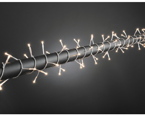 Konstsmide Micro LED-lichtsnoer 7,95 m + 5 m snoer 160 LED's warm wit licht