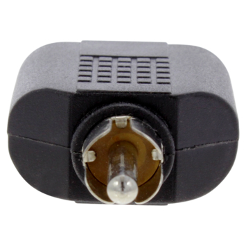 Q-Link tulp splitter 1RCA male/2RCA female