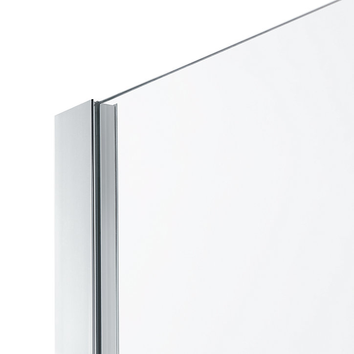 Paroi de douche fixe GoodHome Naya transparente 90 cm