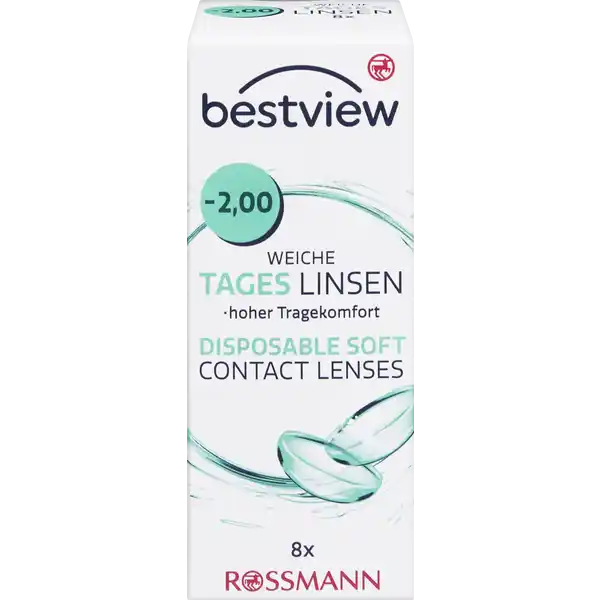 weiche Tageslinsen -2,00