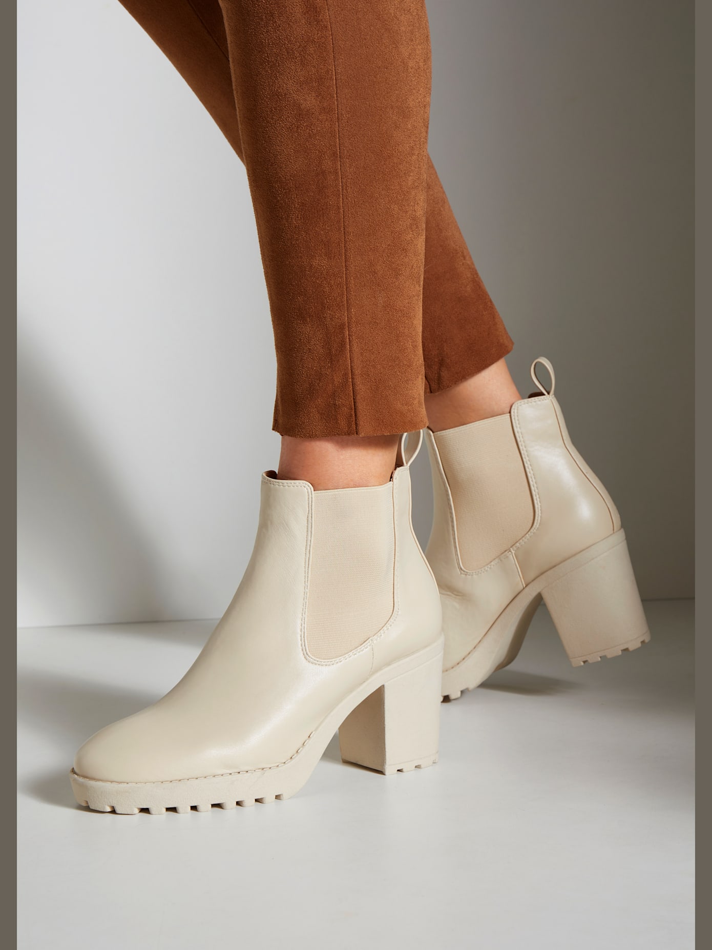 Bottines chelsea jolies bottines d'hiver à talon bottier confortable
