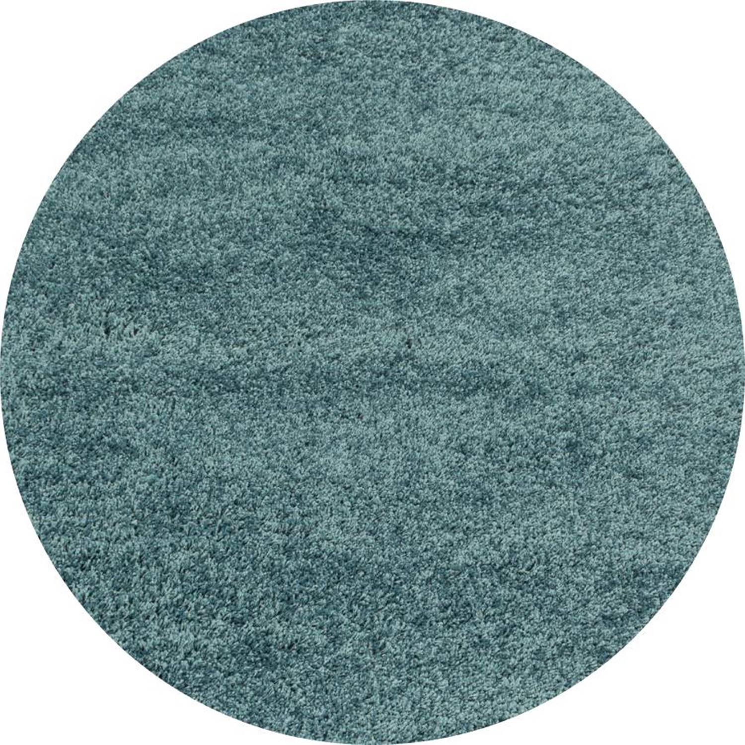 Runde Hochflor Teppich - Flauschiger Langflor Shaggy Teppich, Wohnzimmerteppich