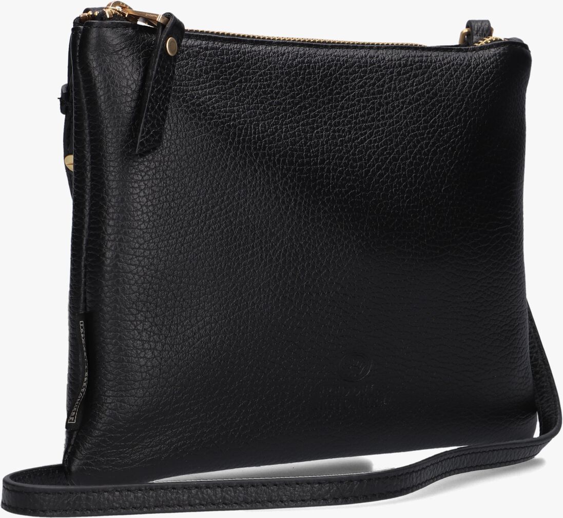 zwarte fred de la bretoniere schoudertas bregje crossbody