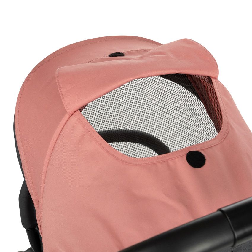 Poussette Aria Basic - Rose - Ecru