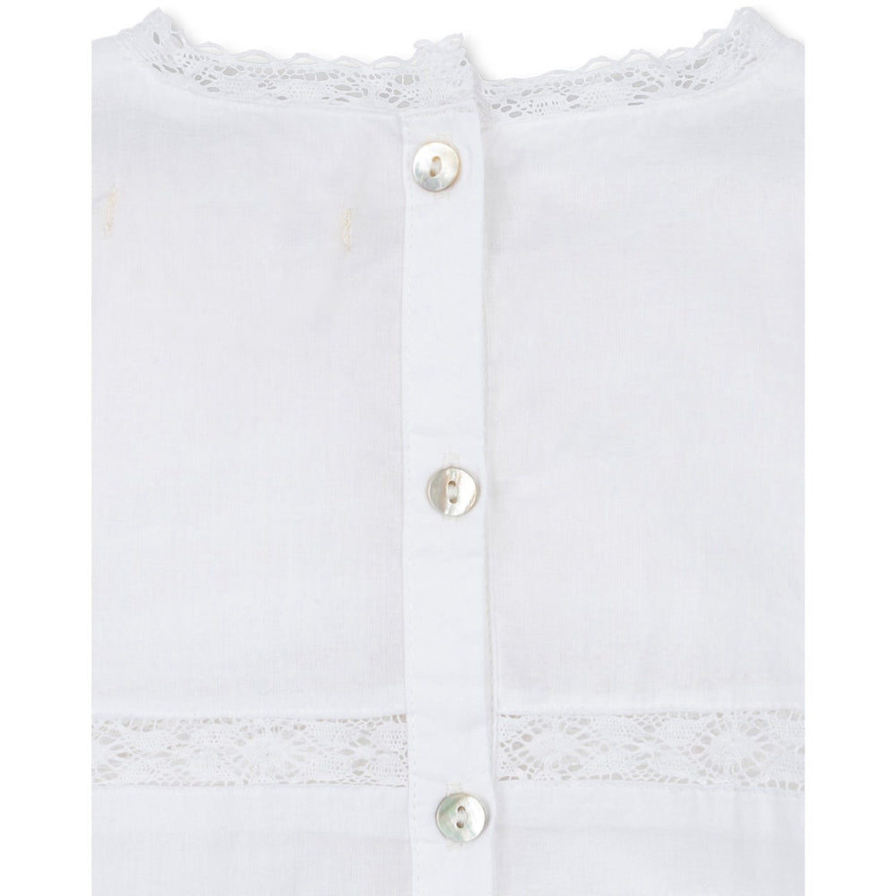 Køb Konges Sløjd Optic White Orchid Kjole GOTS