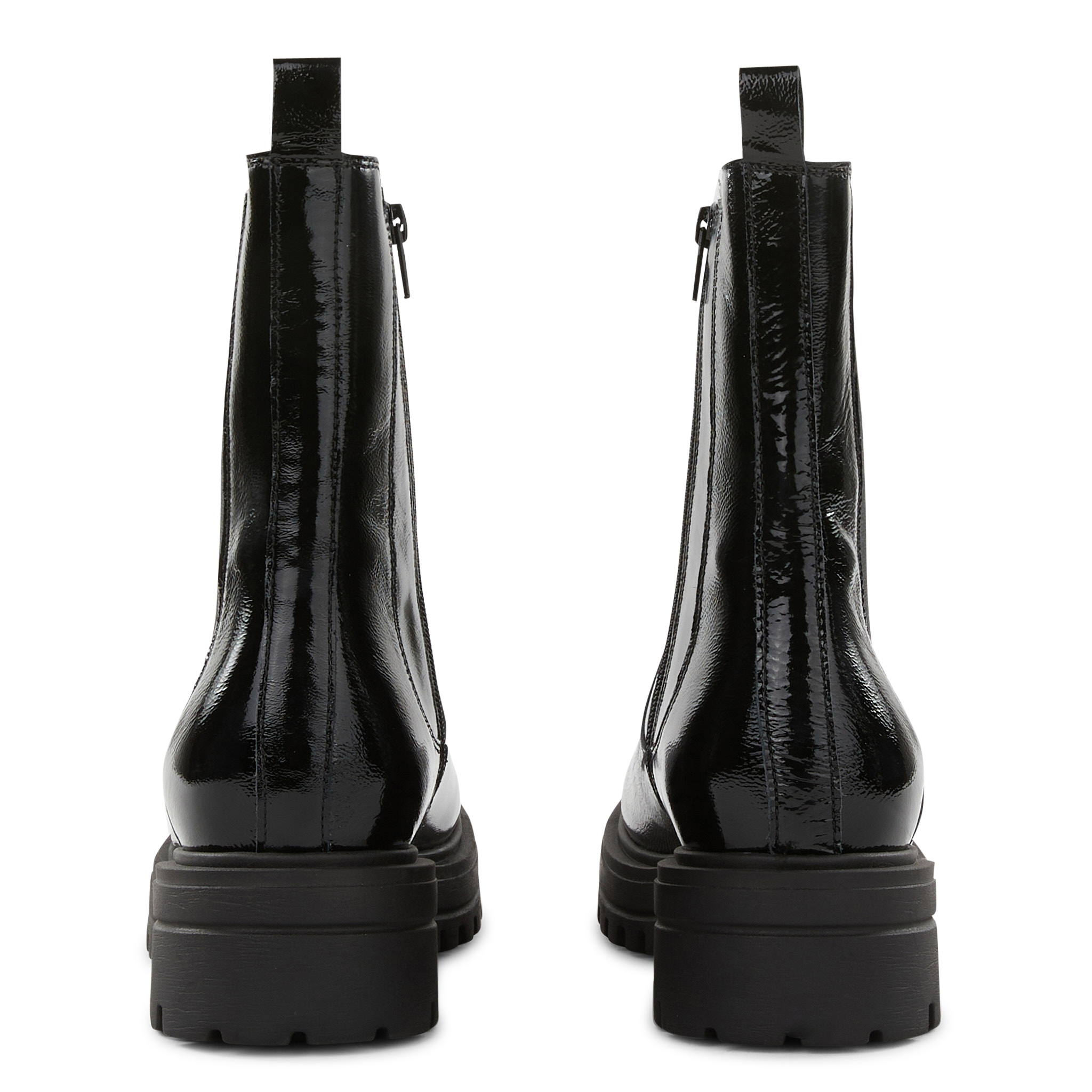 BRIDGET - Bottines en cuir velours | Noir