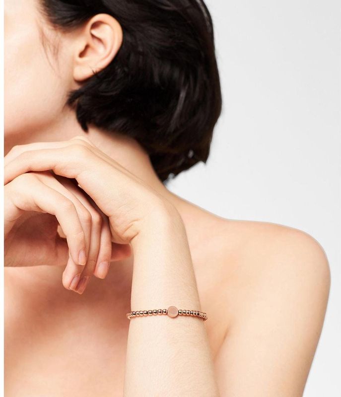 Liebeskind - LJ-0030-B-17 - Armband - Rozégoud - Edelstaal