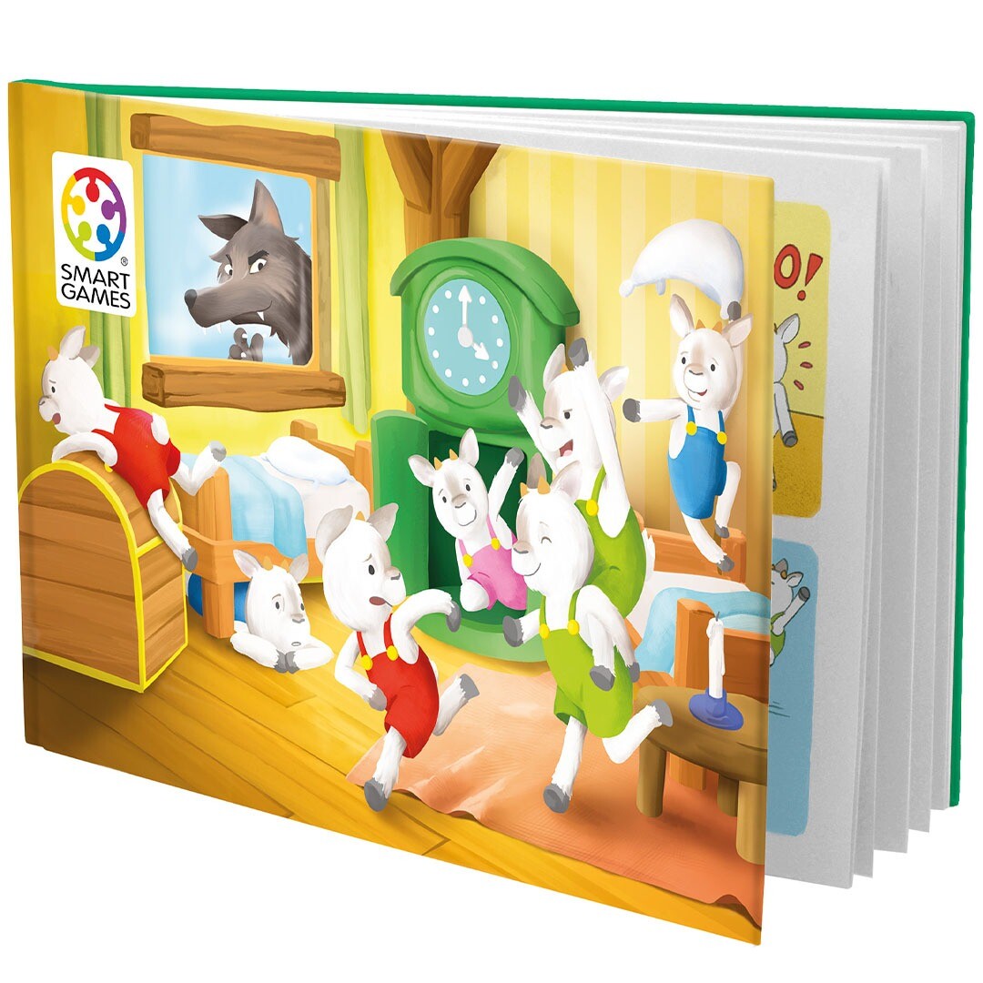 smartgames puzzelspel de wolf en de 7 geitjes