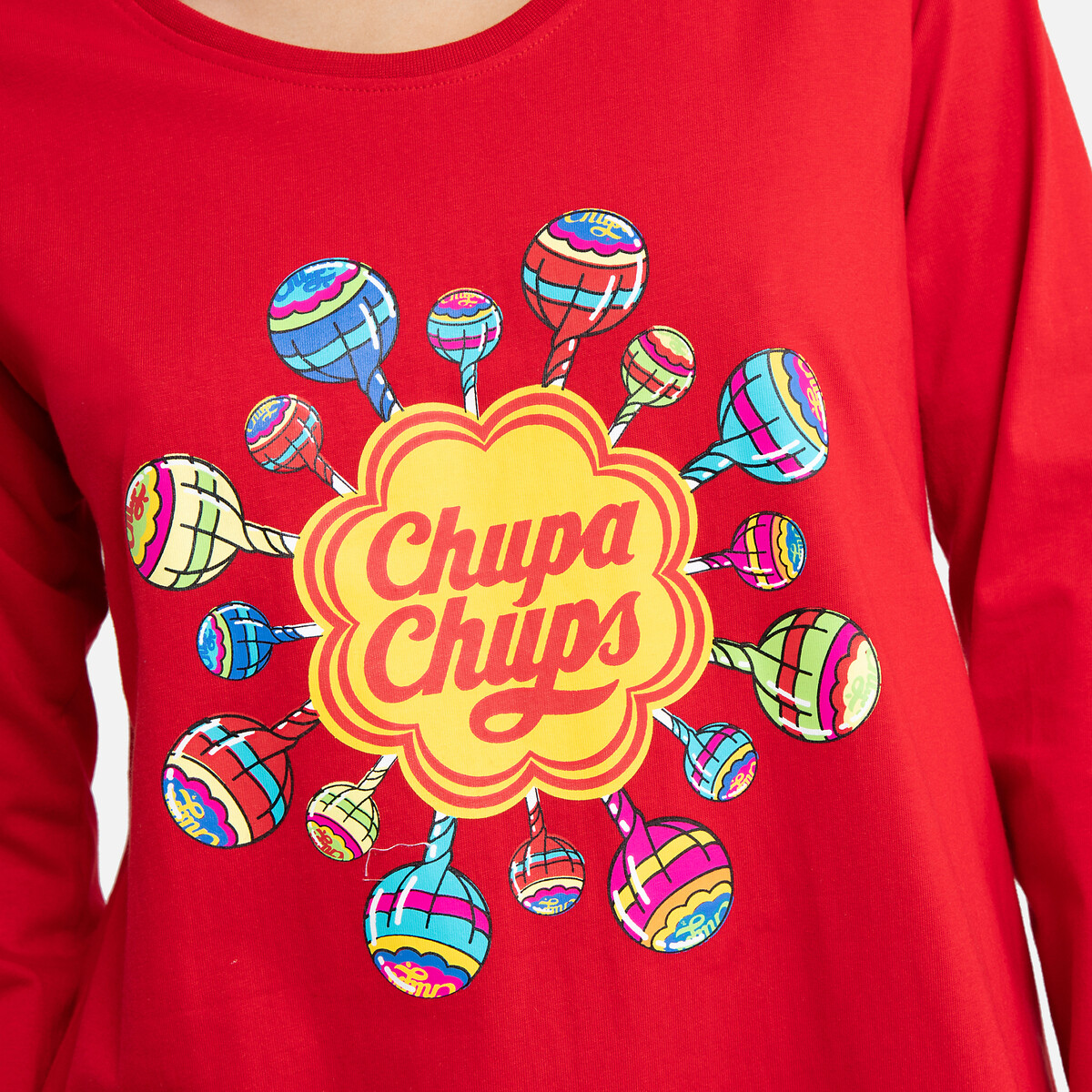CHUPA CHUPS<br>Big Tee com Lange Mouwen Chupa Chups