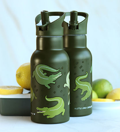 A Little Lovely Company Thermosflasche - Edelstahl Steel - 350 m