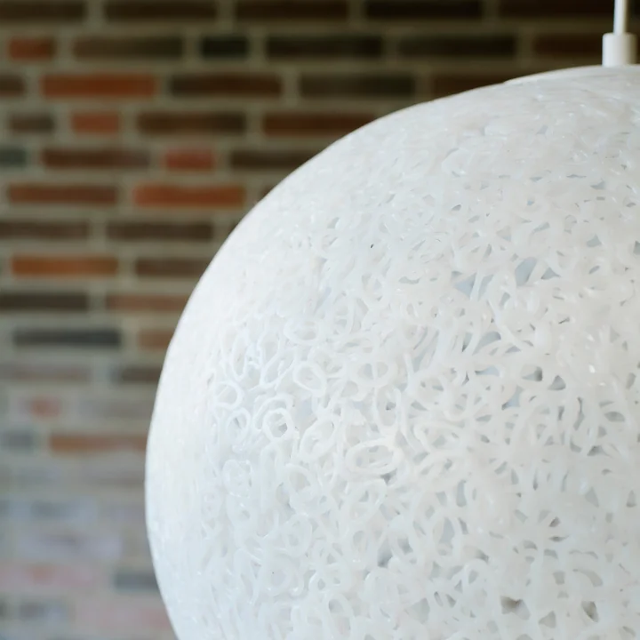 Normann Copenhagen - Act Pendelleuchte Ø 60 cm, weiss