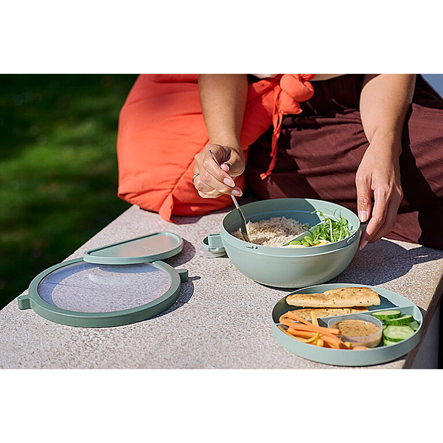 Mepal Vita Bento Lunchbowl vivid mauve