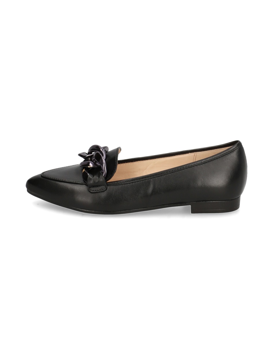 Glattleder Slipper klassisch