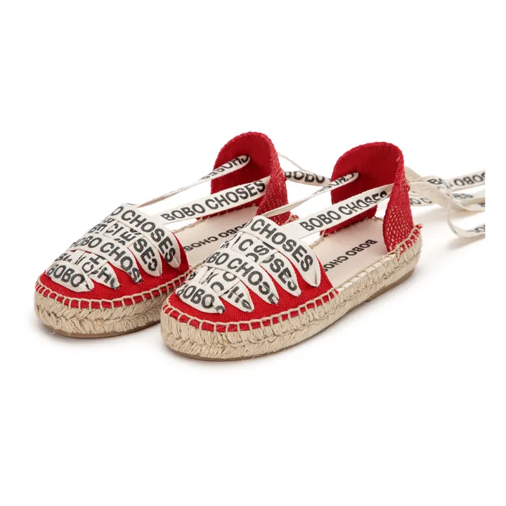 Bobo Choses Espadrilles Coton Bio | Rouge