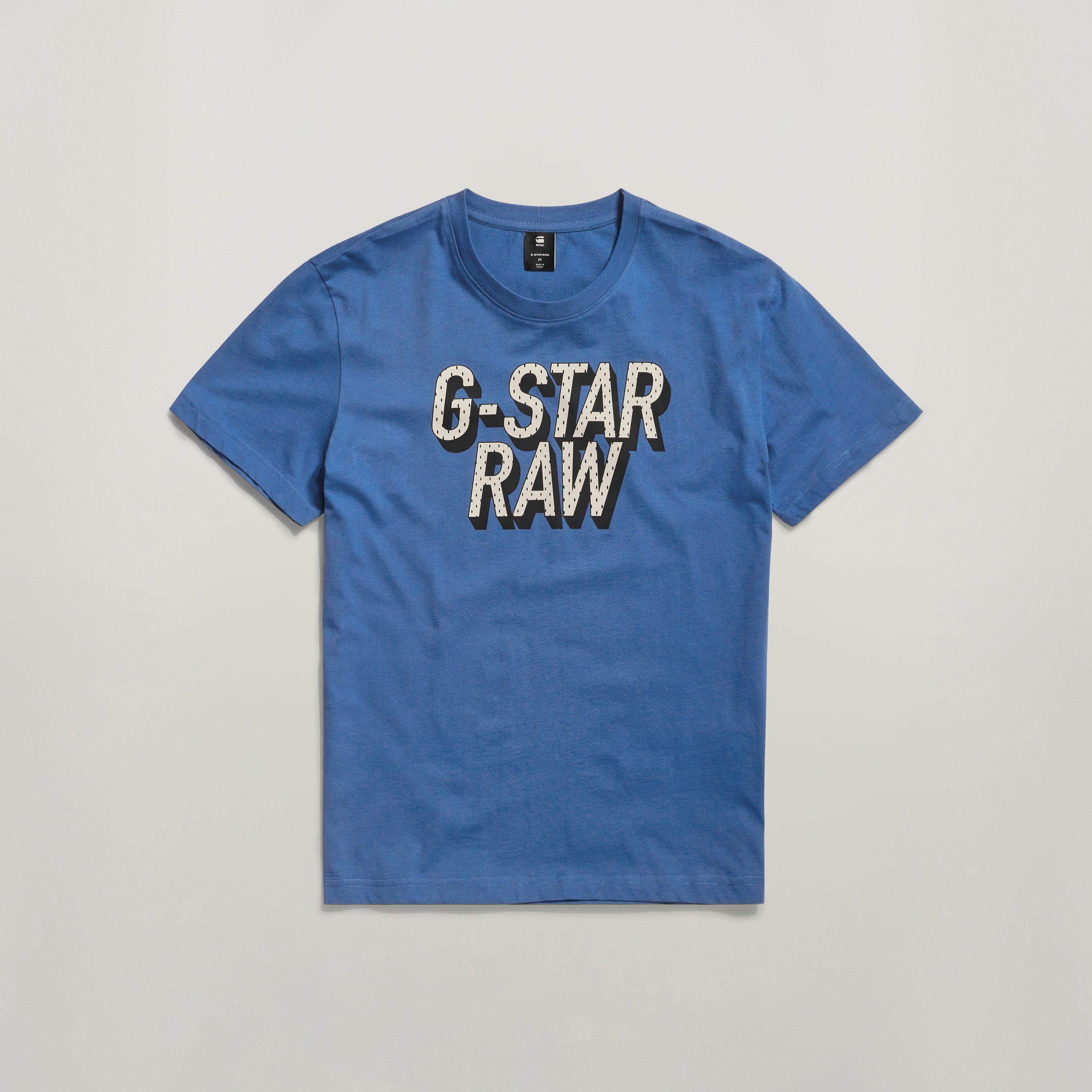 G Star 3D Dotted Graphic T Shirt