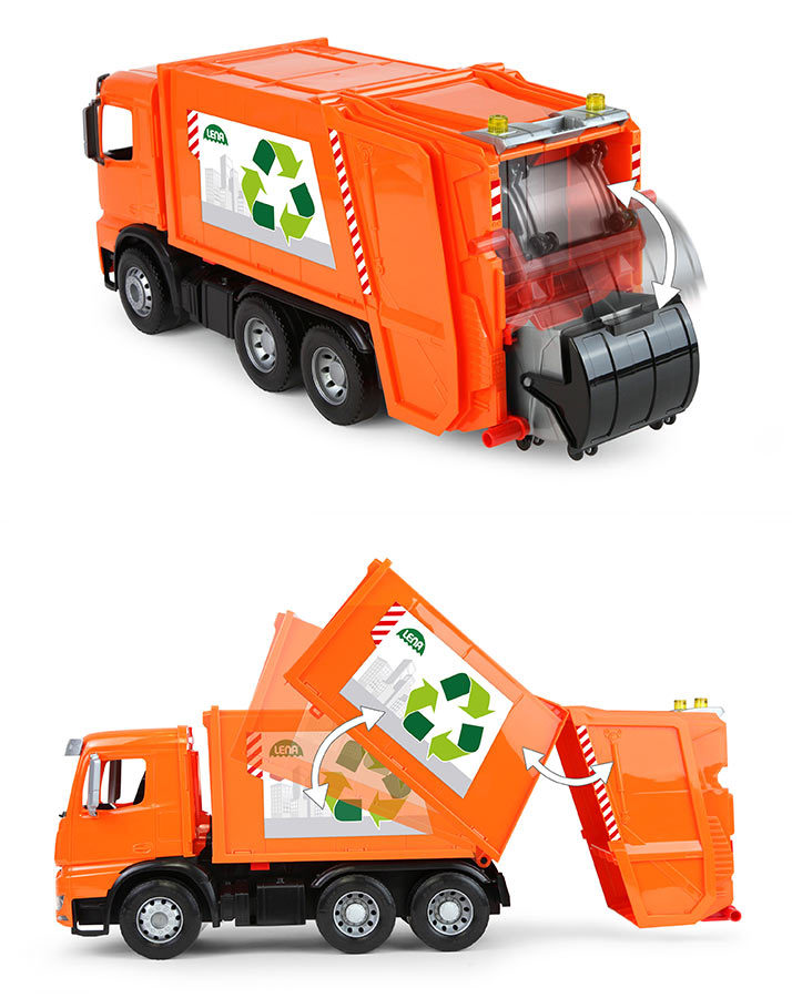 Müllwagen WORXX 3-teilig