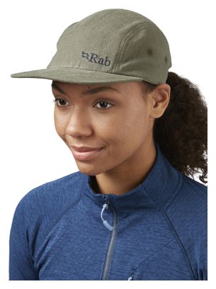 Rab Casquette Obtuse 5 Panel Cap Kaki Taile Unique