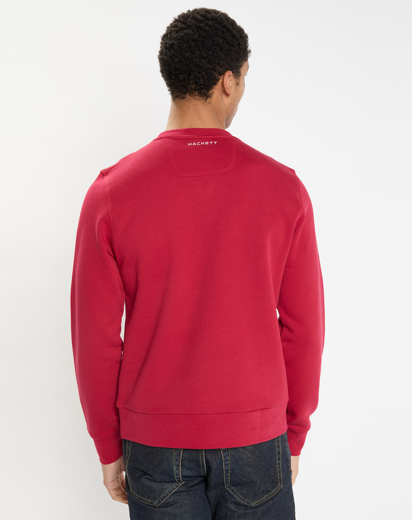 Hackett London Sweat col rond Aston Martin Racing rouge