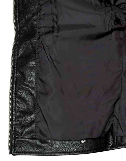 Vero Moda - VMLOVE LAVINE SHORT COATED JACKET - Noir