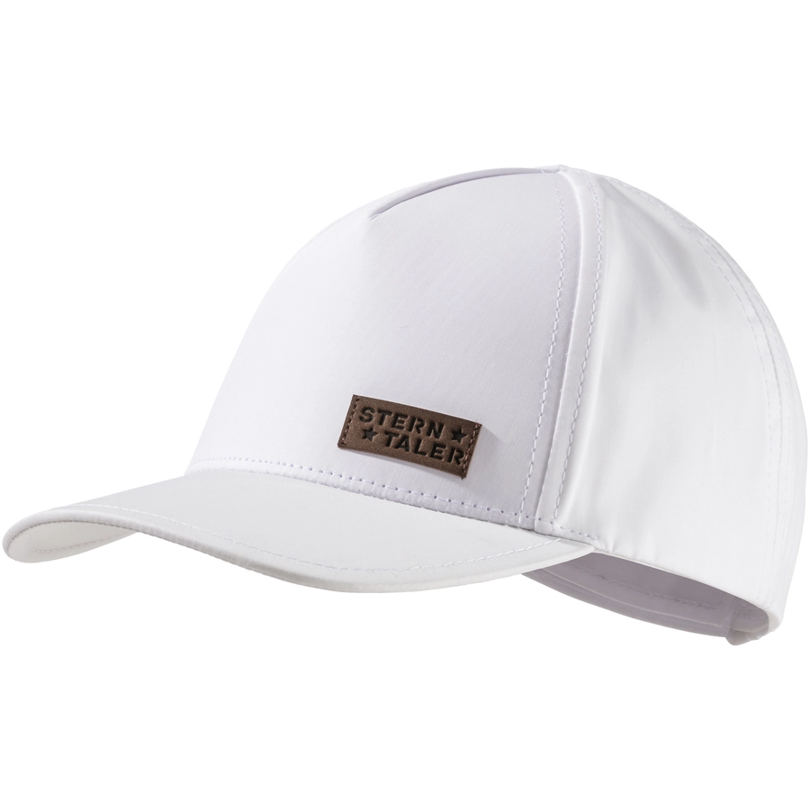 Sterntaler Baseball-Cap Popeline weiß