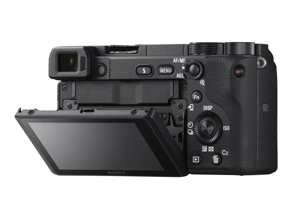Sony a6400 ILCE-6400L - Digitalkamera - spejlløst - 24.2 MP - APS-C - 4K / 30 fps - 3x optisk zoom 16-50 mm objektiv - Wi-Fi, NFC, Bluetooth - sort