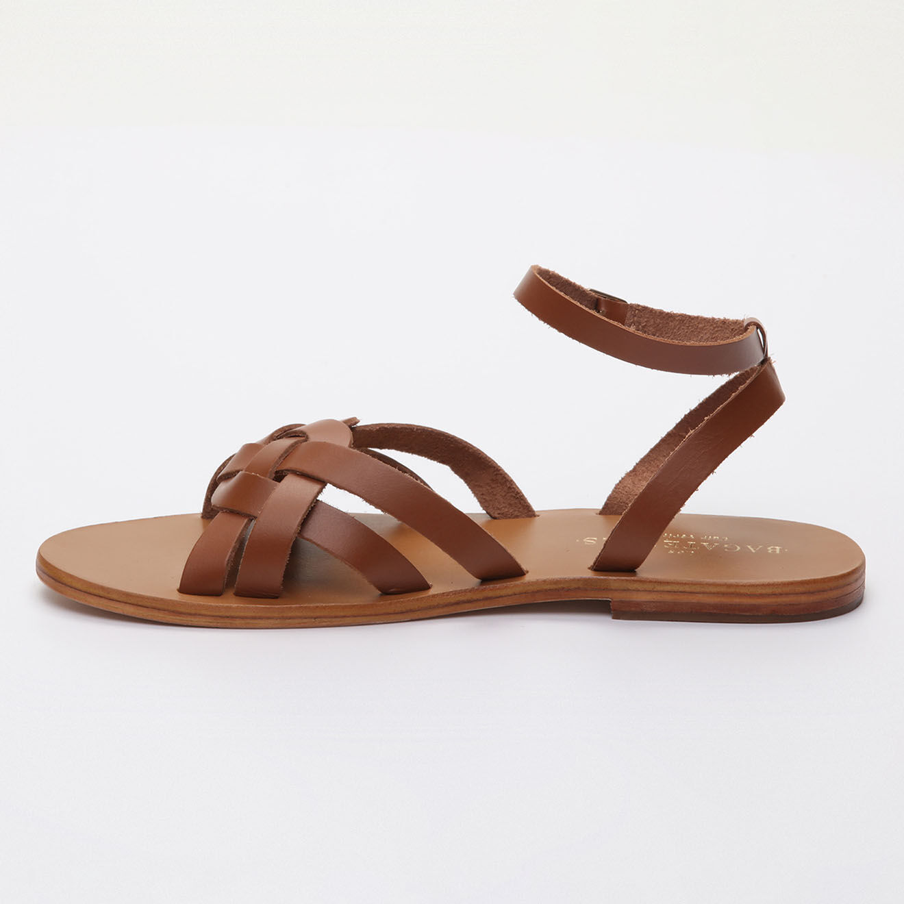 Les Bagatelles Sandales Giana marron