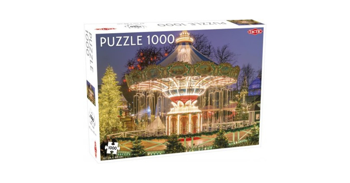 TacticPuzzel Around the World, Nothern Stars: Copenhagen Tivoli  (1000 stukjes)