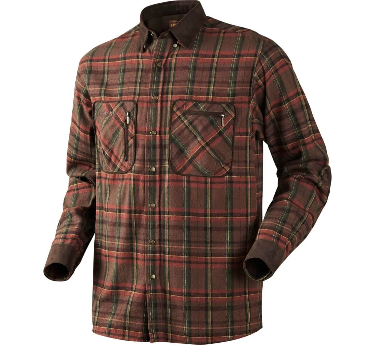 Härkila Men's Pajala Shirt Red Check