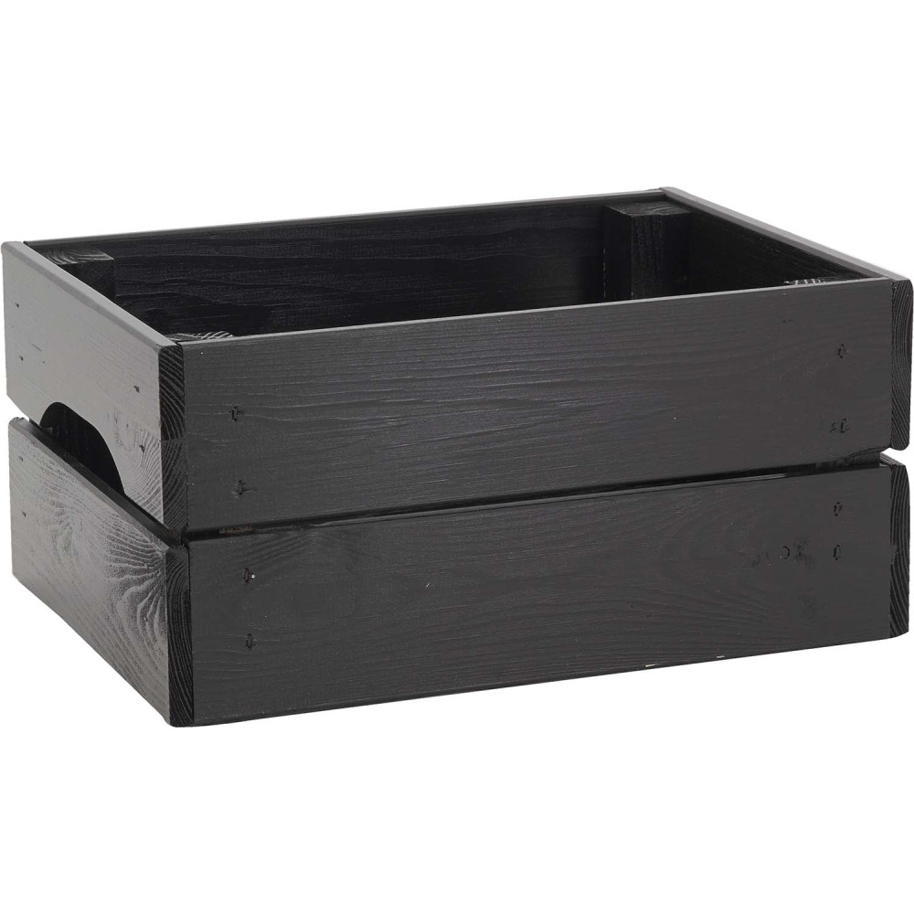 Caisse de rangement en pin petit modèle 31 x 25 15 cm