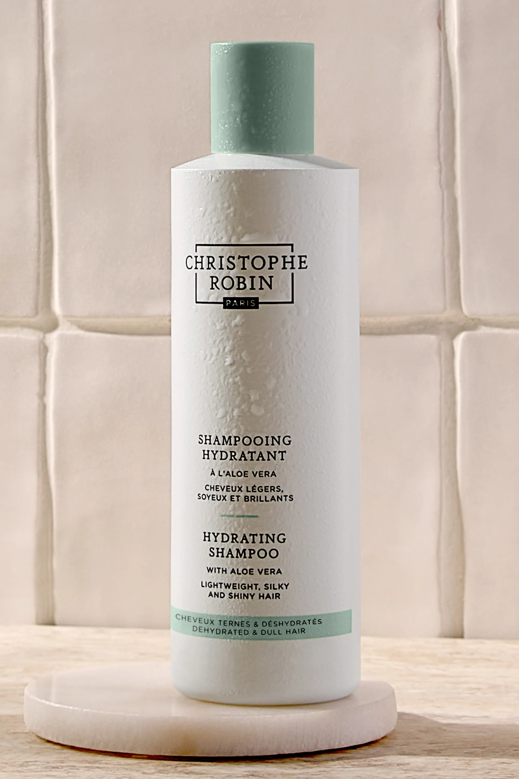 Christophe Robin Shampooing hydratant à l’aloe vera-250 ml