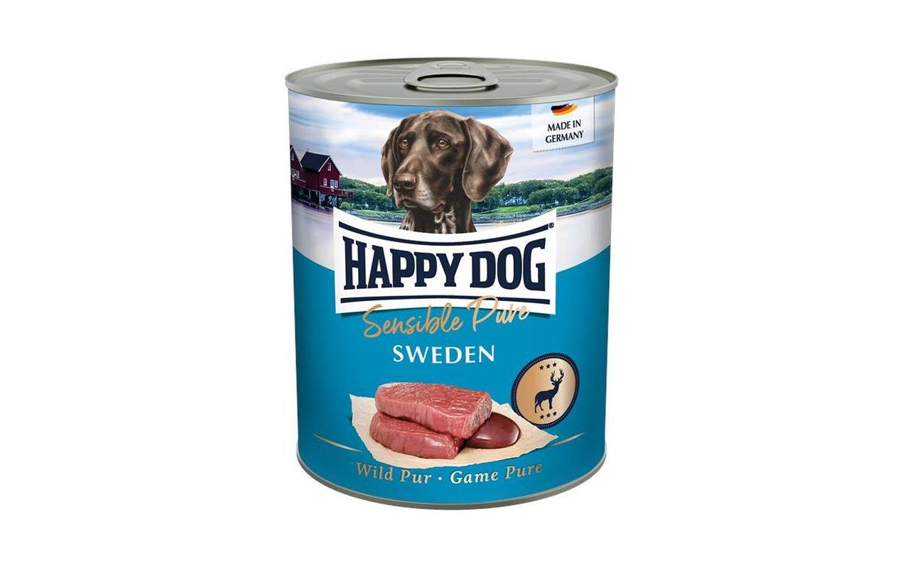 Nassfutter Sensible Pure Sweden Wild, 800 gAlleinfuttermittel für ausgewachsene Hunde