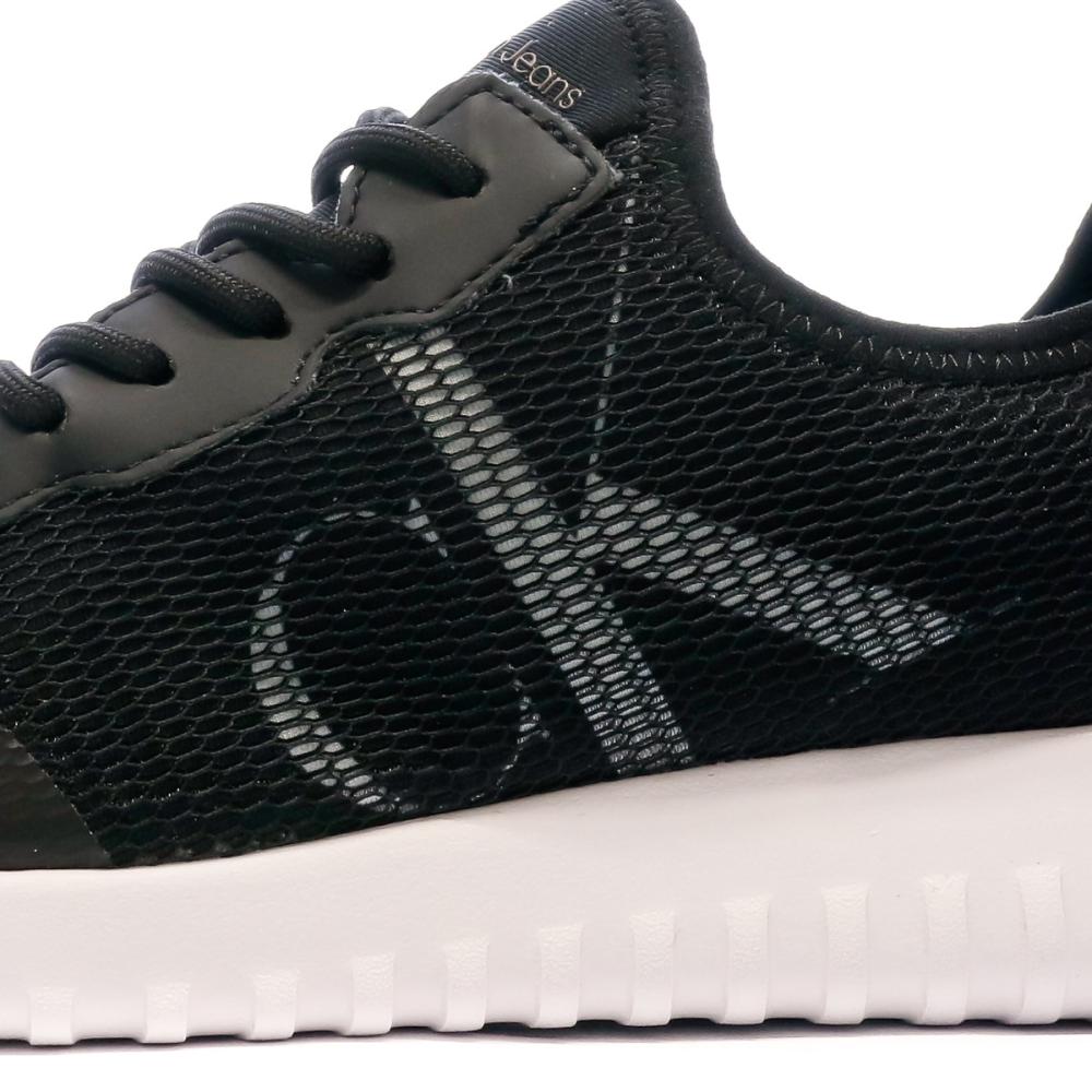 Calvin Klein Jeans Baskets Noir Femme Calvin Klein Jeans Sporty Runner Eva