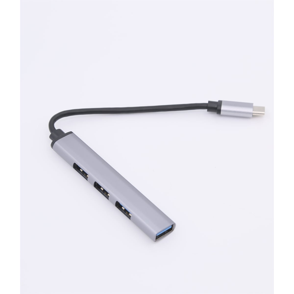 USB-C-hub med 4 USB-porter 5 Gbps aluminium
